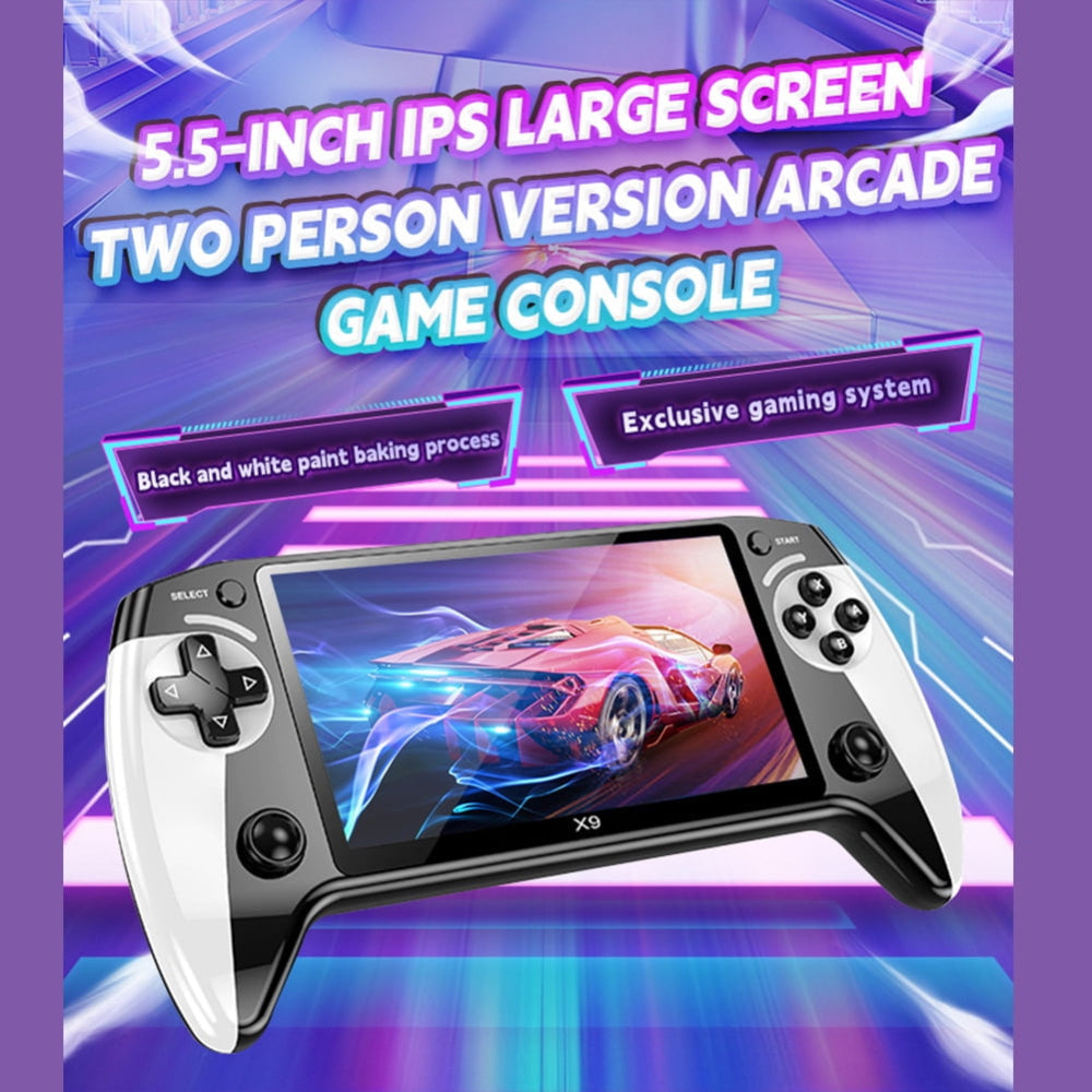Portable Handheld Game Console Retro Video Game Player Built-In Games