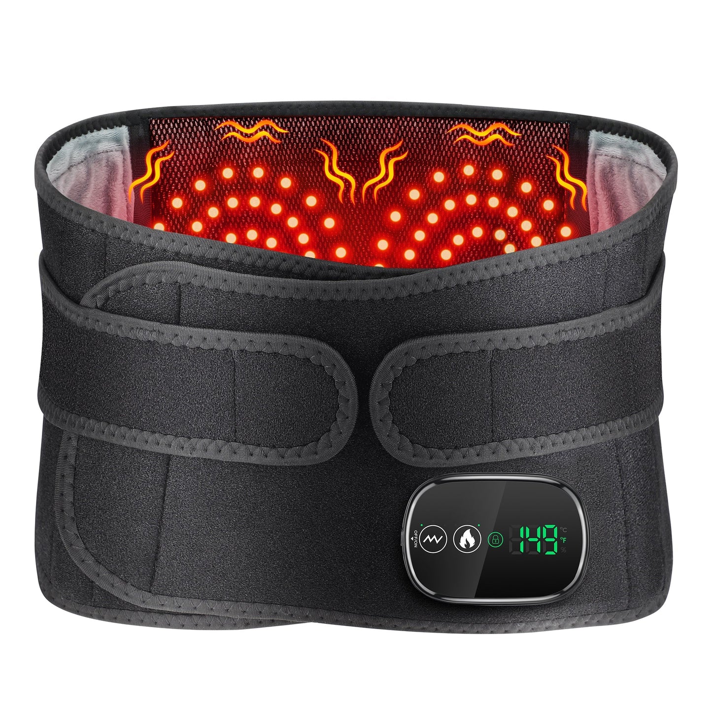 LED Heated Massage Belt