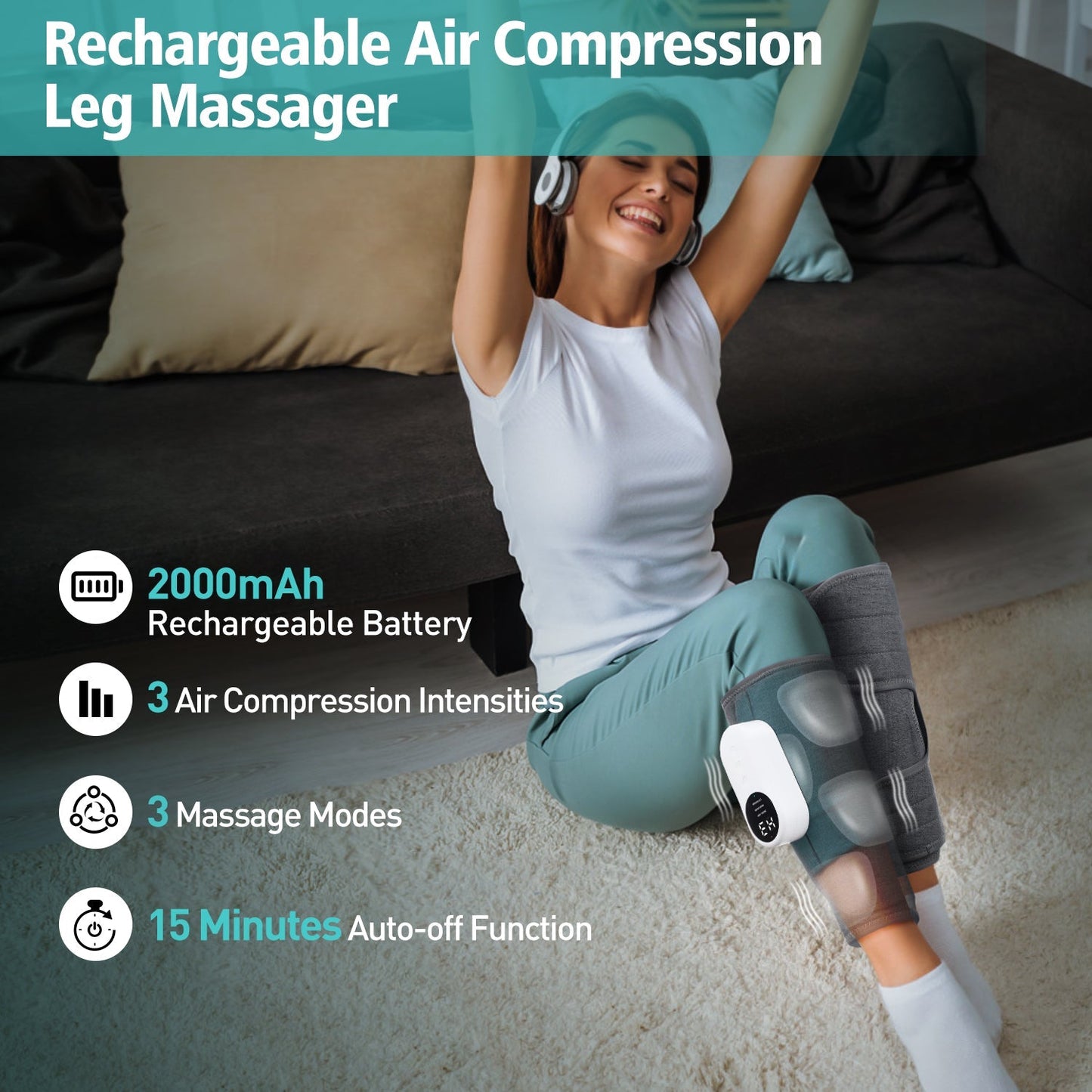 Leg Massager Air Compression Device