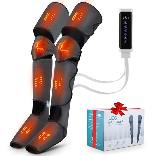 Air Compression Leg Massager System Dual Function