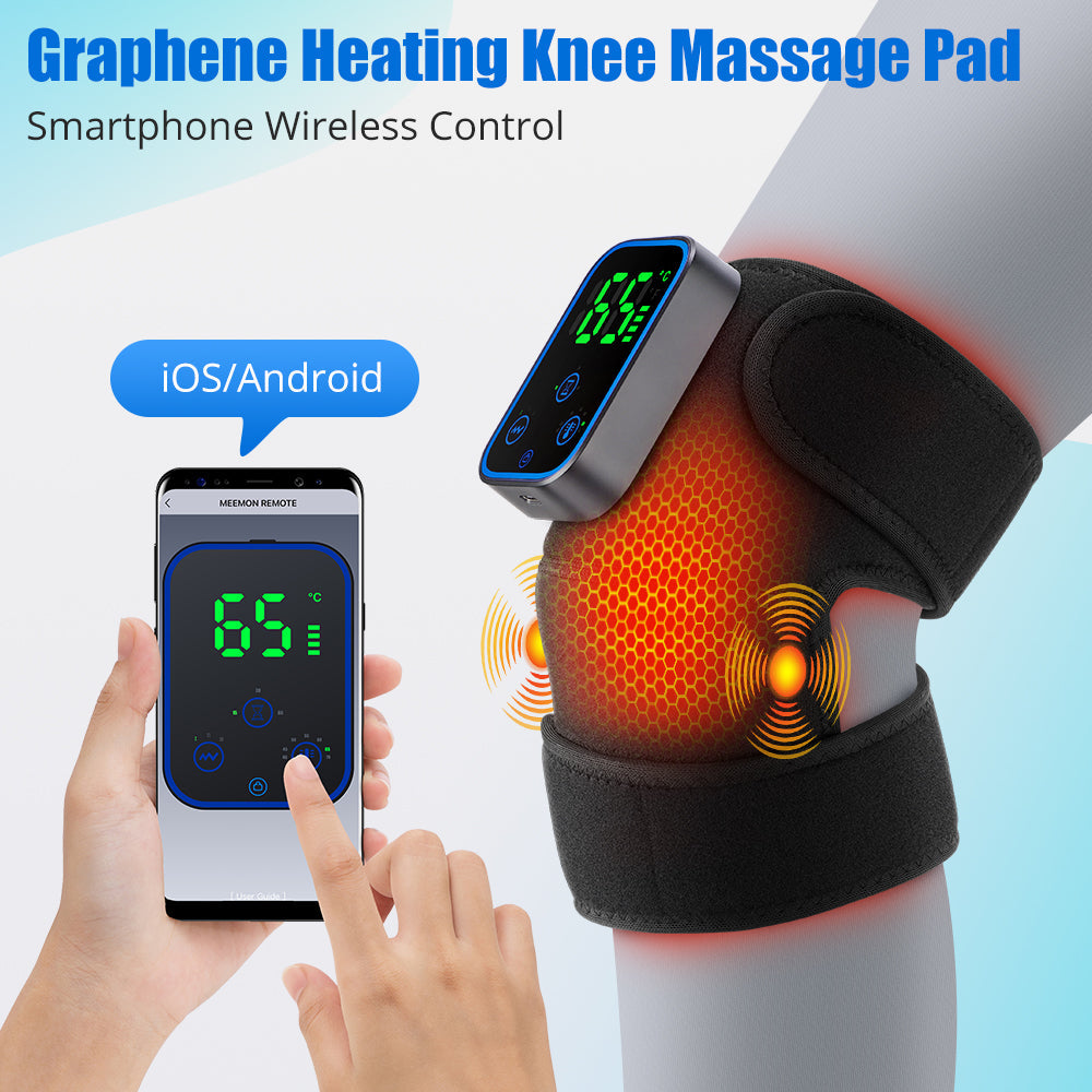 Knee Massager with Heat and App Control