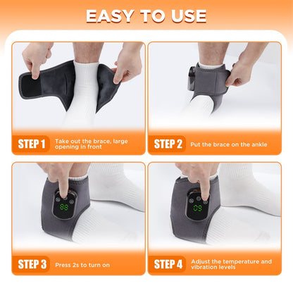 Ankle Massager with Hot Compress Function