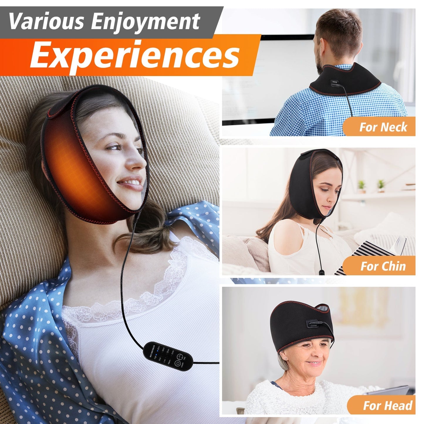 Heating Pad for Face Jaw Chin Therapy