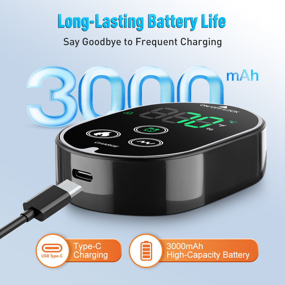 4 in 1 Cordless Massage Pad for Elbow Knee Foot Ankle Relief