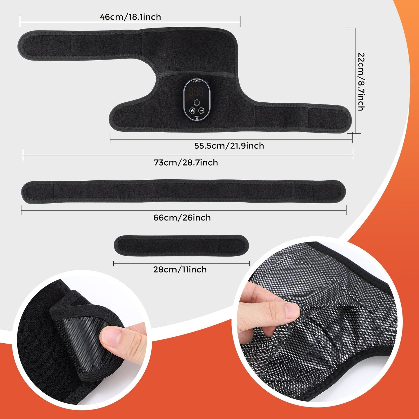 Knee Heating Pad for Pain Relief Therapy