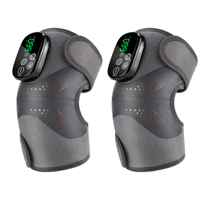 LED Knee Wrap with Red Light Therapy and Vibration Motors