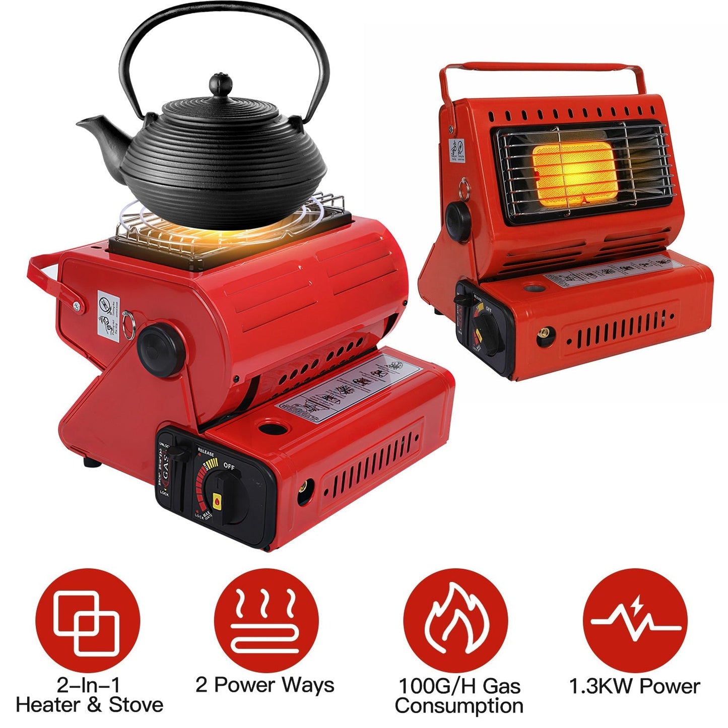 Butane Burner Portable Outdoor Cooking Stove