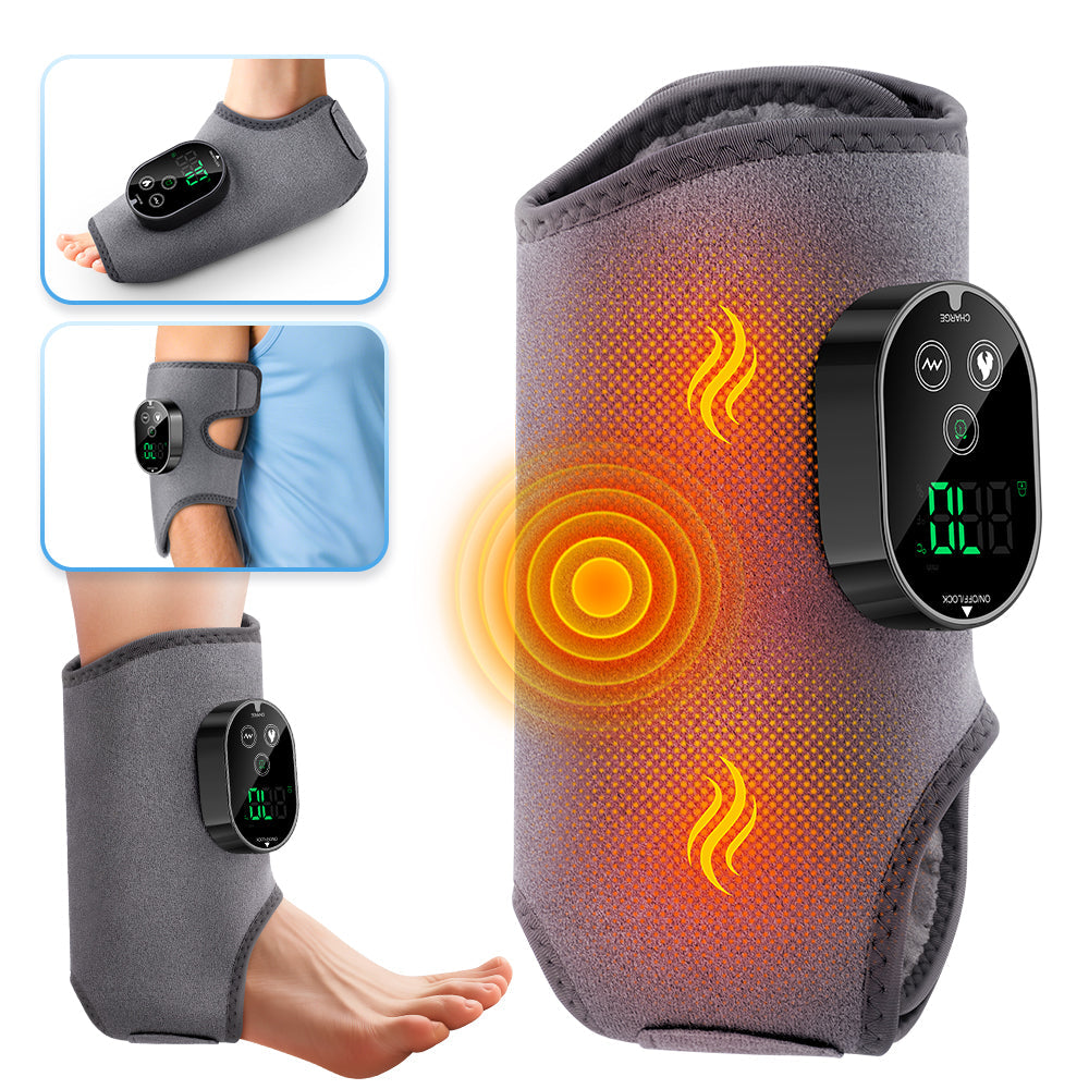 4 in 1 Cordless Massage Pad for Elbow Knee Foot Ankle Relief