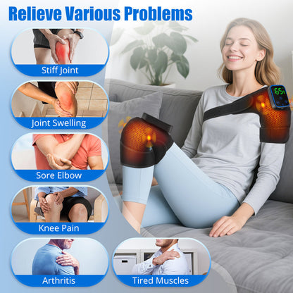 Knee Massager with Heat and App Control
