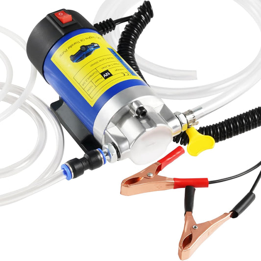 12V Electric Oil Extractor Pump Self-Priming Fluid Transfer Pump