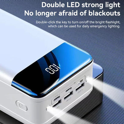 100000mAh Portable Power Bank Charger for Phones Tablets Laptops