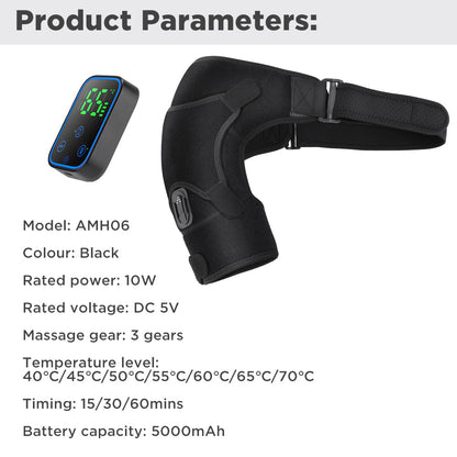 Wireless Shoulder Massager APP Control Detachable Design