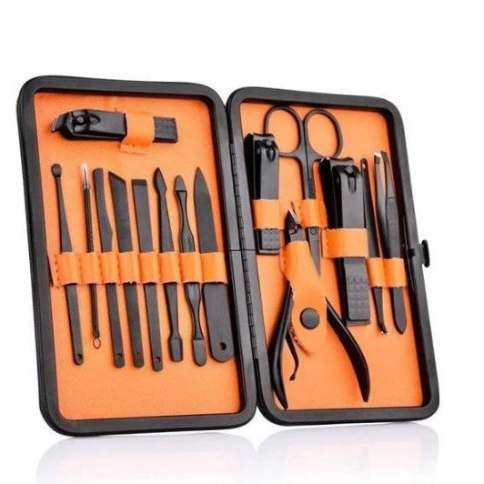 15 Piece Manicure Set with Travel Case
