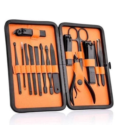 15 Piece Manicure Set with Travel Case