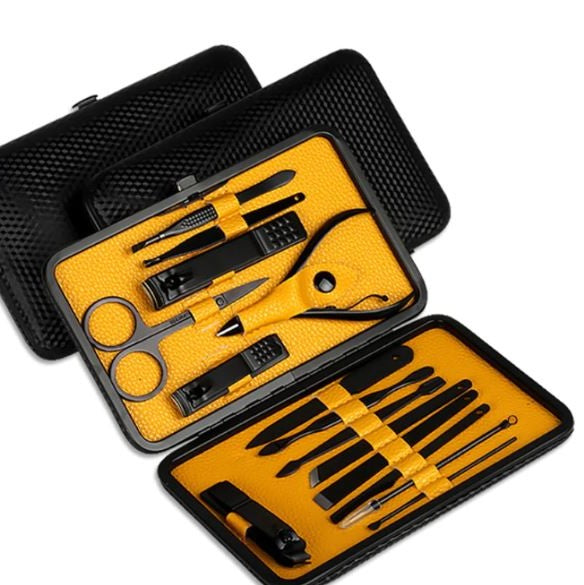 15 Piece Manicure Set with Travel Case