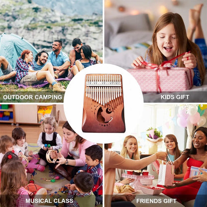 17-Key Kalimba Thumb Piano Musical Instrument