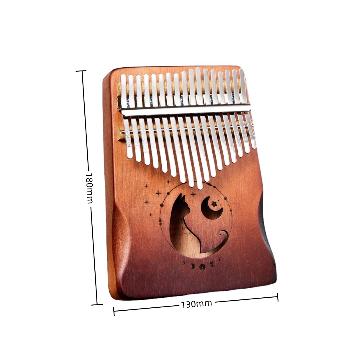 17-Key Kalimba Thumb Piano Musical Instrument