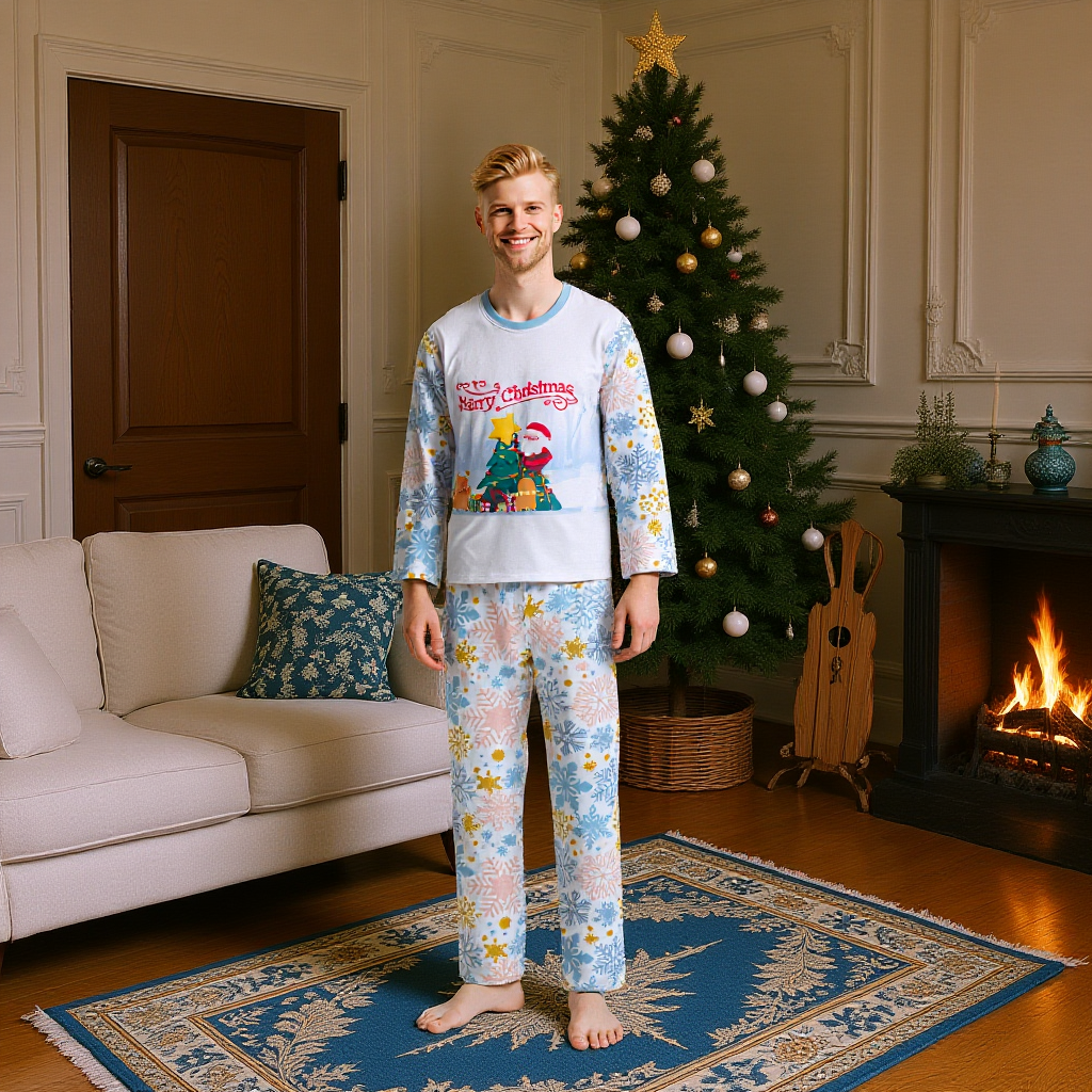 Christmas Family Matching Sleepwear Pyjamas Set