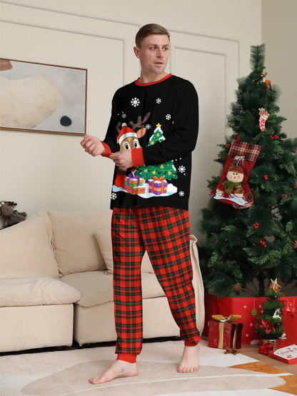 Family Christmas Pajamas Set Holiday Attire