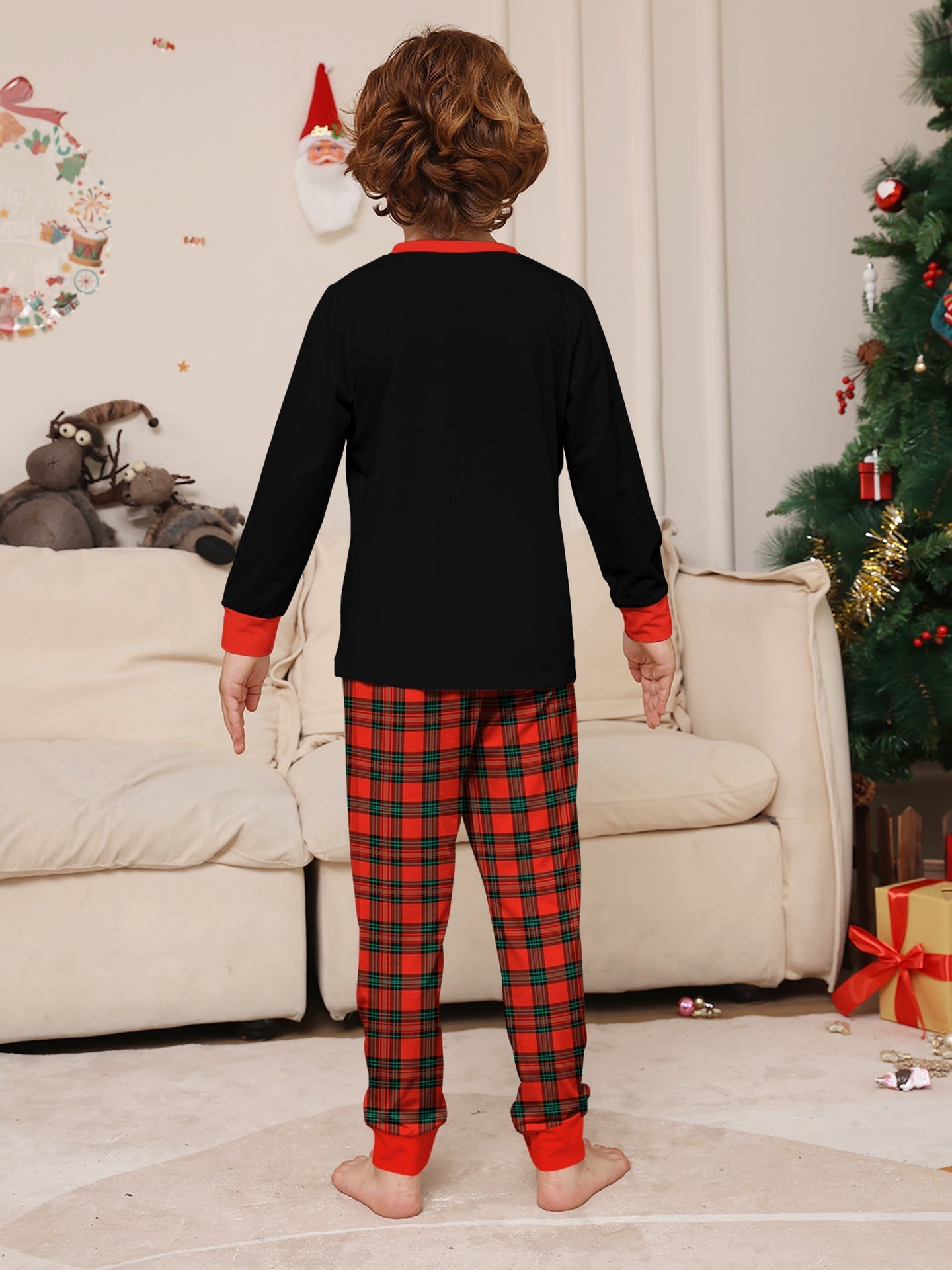 Family Christmas Pajamas Set Holiday Attire