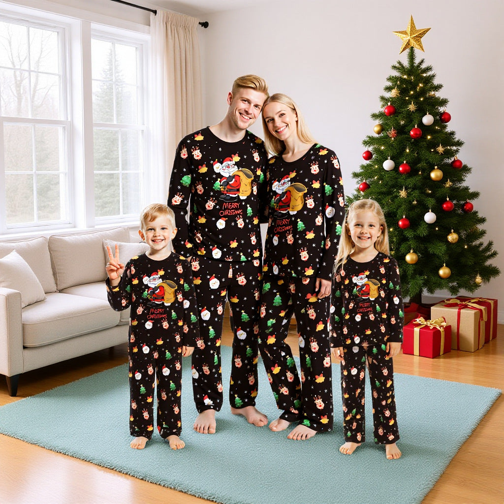 Christmas Pajama Set Matching Outfits Kids Adults