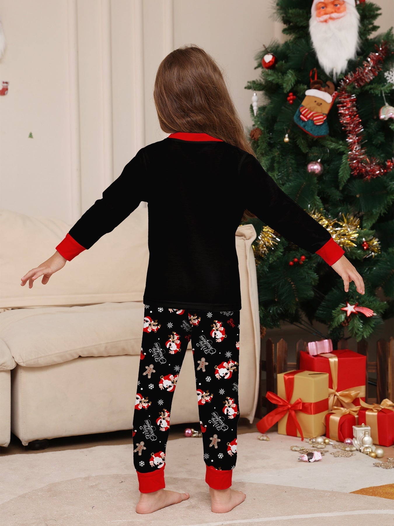 Family Christmas Matching Pajamas Sleepwear Set