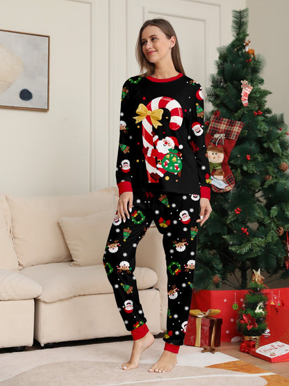 Family Christmas Pajamas Set Sleepwear Loungewear