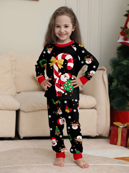 Family Christmas Pajamas Set Sleepwear Loungewear