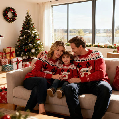 Christmas Sweater Photo Frame Memory Kit DIY Holiday Costume