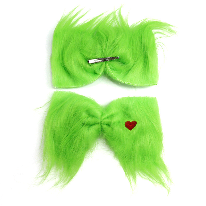 Girls Christmas Costume Dress Set with Scarf and Warmers