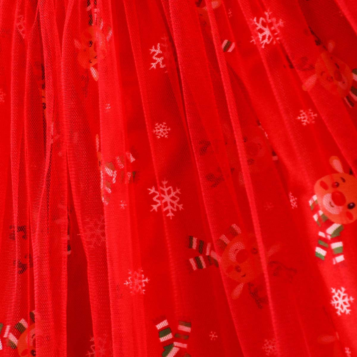 Girls Christmas Light Up Dress Costume with Headband