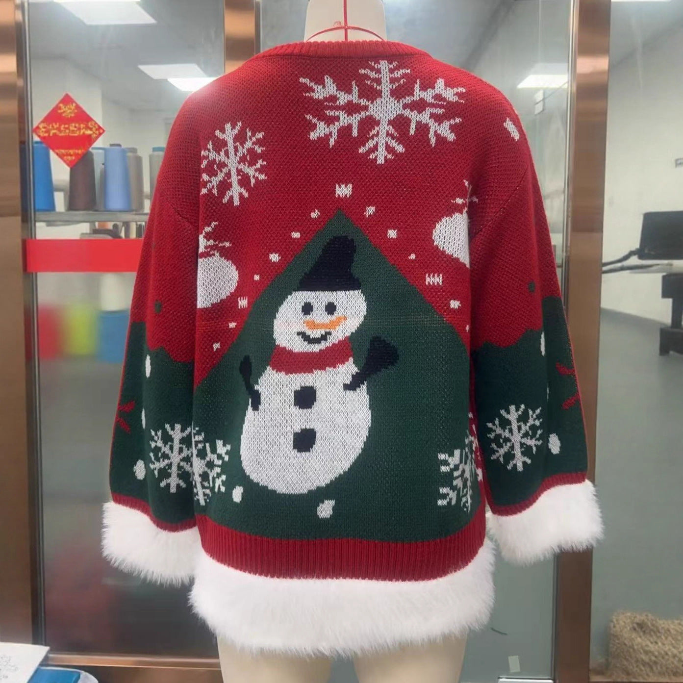 Christmas Sweater Dress Holiday Costume Women