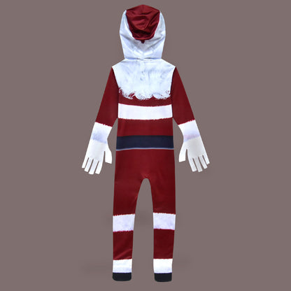 Kids Santa Costume Onesie Holiday Outfit for Boys Girls
