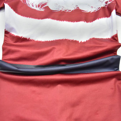 Kids Santa Costume Onesie Holiday Outfit for Boys Girls