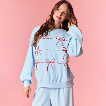Ladies Christmas Pajama Set Two-Piece Loungewear