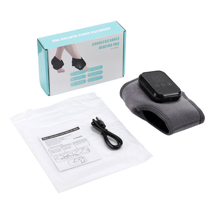 Cordless Ankle Massager Device Portable Foot Massage Machine