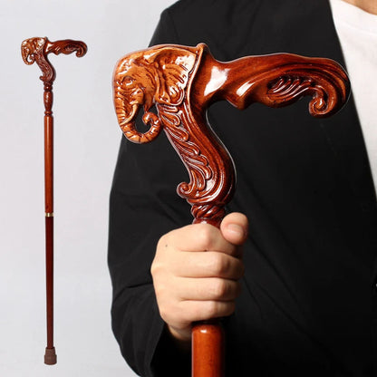 Wooden Walking Cane for Adults