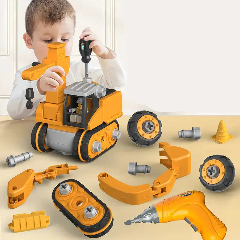 Building Engineer Set Montessori Meccano Set for Beginners