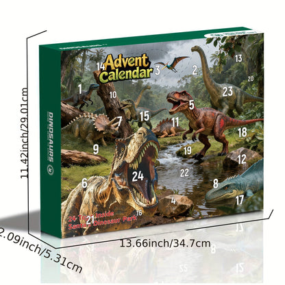 Dinosaur Advent Calendar Gift Figures 24 Days