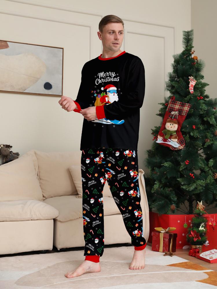 Family Christmas Pyjamas Unisex Sleepwear Outfits Kids Adults