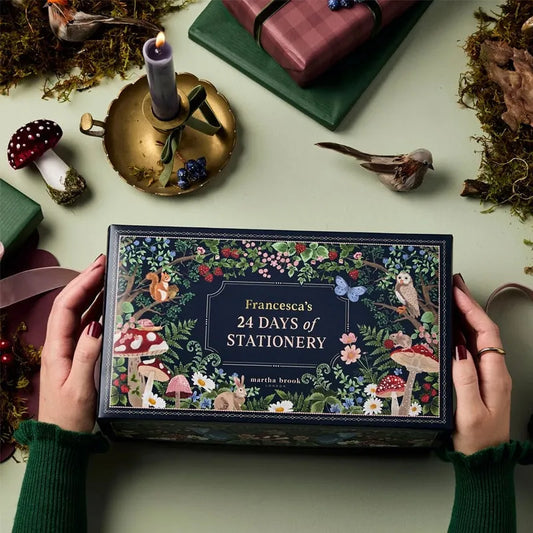 Stationery Advent Calendar 24 Days Countdown Gift