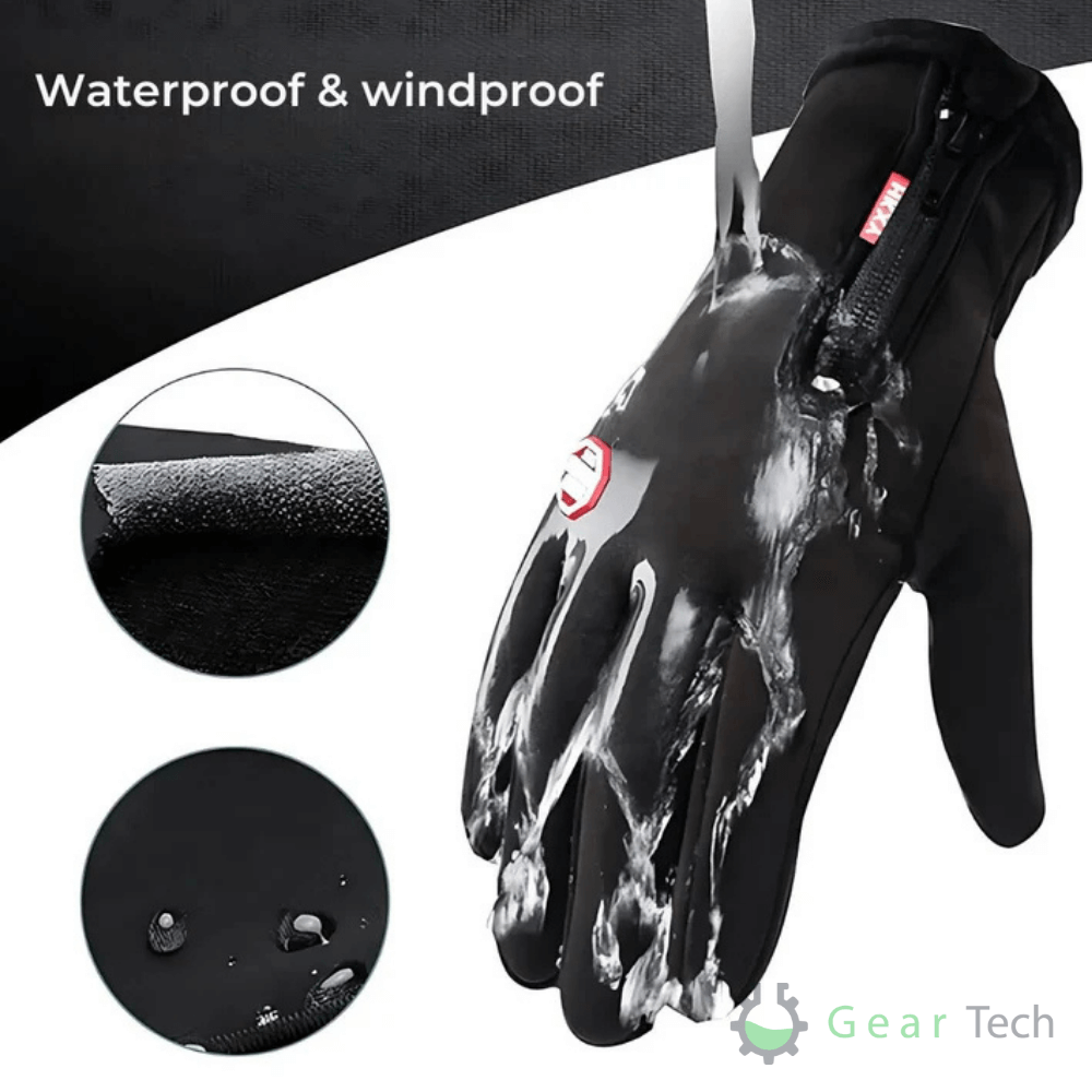 Heated Waterproof Touchscreen Gloves for Men and Women