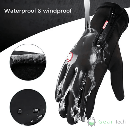 Heated Waterproof Touchscreen Gloves for Men and Women
