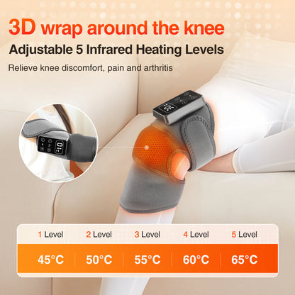 Cordless Electric Knee Massager Device