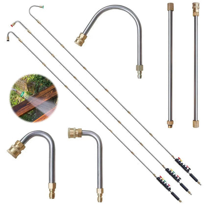 High-Pressure Washer Wand Set Telescopic 4000 PSI
