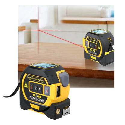 3-in-1 Laser Tape Measure Tool Volume Measurement 40M