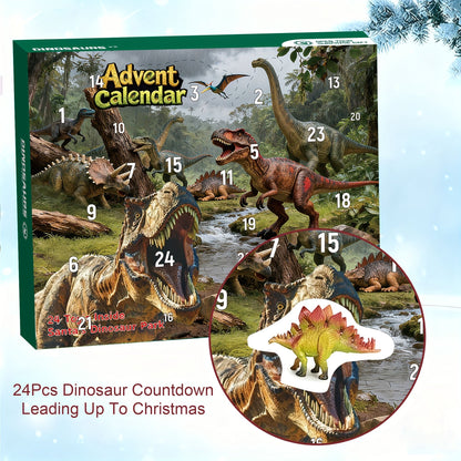 Dinosaur Advent Calendar Gift Figures 24 Days