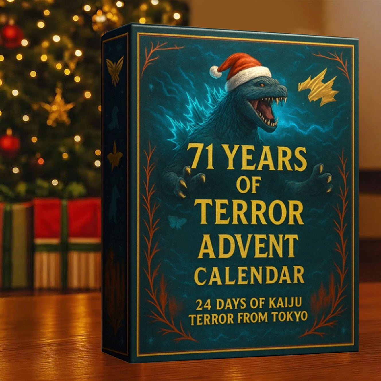 Godzilla Advent Calendar 2025 Holiday Countdown Calendar