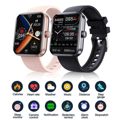 Blood Glucose Monitoring Smartwatch Non-Invasive Testing Device