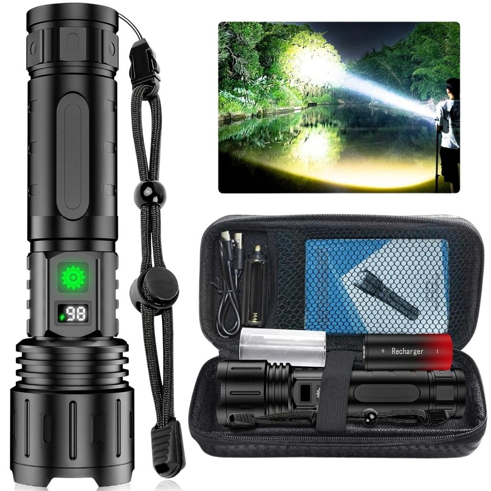 LED Flashlight Portable Handheld Light